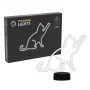 Manta SNL80WH LED-Dekoleuchte Katze, weiß