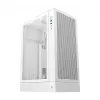 PC-Gehäuse DeepCool CH170 PLUS WH Midi Tower — weiß, gehärtetes Glas, unterstützt Micro ATX/Mini-ITX, GPU bis 34,2 cm, CPU-Kühler-Höhe 164 mm