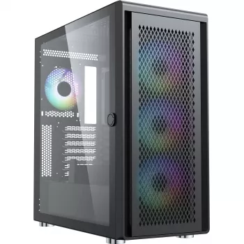 PC-Gehäuse Silentware Air 100 Schwarz — Mid-Tower ATX-kompatibles Gehäuse, schwarz