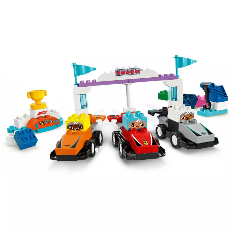 LEGO DUPLO 10445 F1 Team Rennwagen & Fahrer