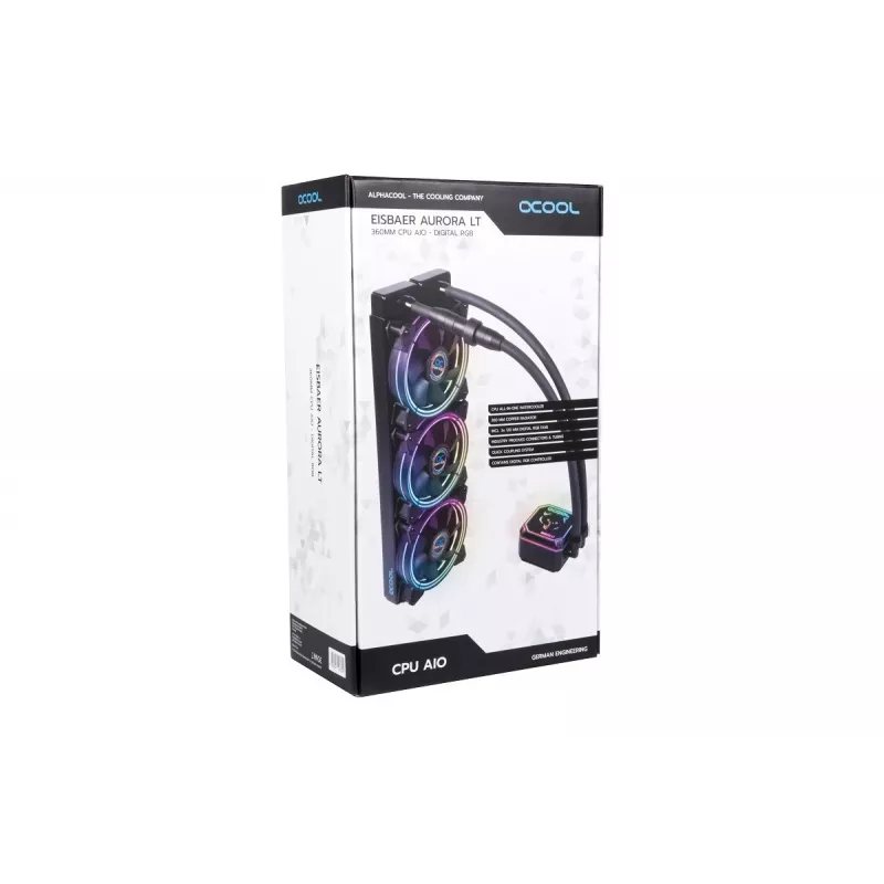All-in-one-Flüssigkeitskühler Alphacool Eisbaer Aurora LT360