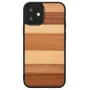 Schutzhülle für Smartphone man and wood für iPhone 12 mini – schwarz