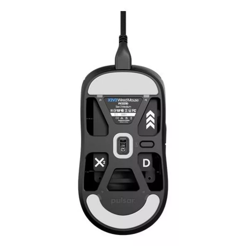 Maus USB Optical X2/MEDIUM Schwarz PX2221D Pulsar