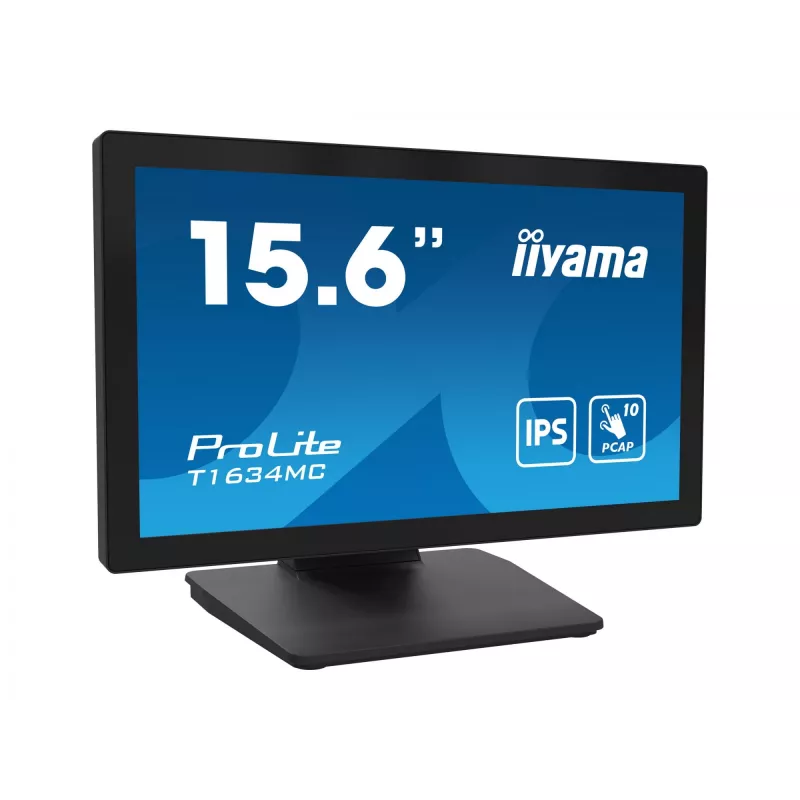iiyama ProLite T1634MC-B1S Computer-Monitor 39,6 cm (15,6 Zoll) 1920 x 1080 Pixel Full HD LED Touchscreen Schwarz