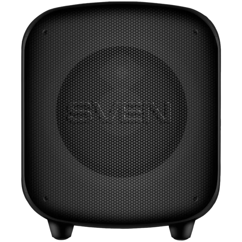 Lautsprecher SVEN PS-555, schwarz, Ausgangsleistung 65 W (RMS), TWS, Bluetooth, USB, microSD, Fernbedienung, Lithium-Akku