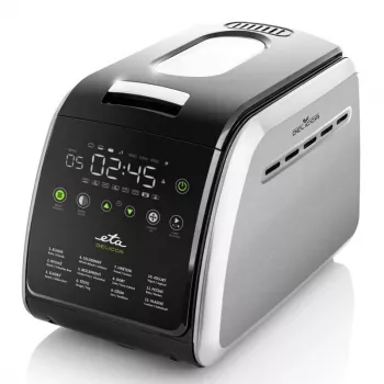 ETA | Brotbackautomat | Delicca II ETA714990030 | Leistung 850 W | Programme 12 | Display Ja | Schwarz/Edelstahl