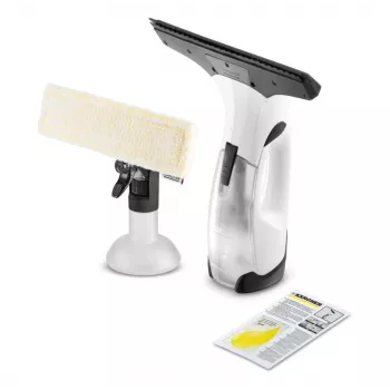 Kärcher WV 2 PLUS Akku-Fenstersauger 0,1 L Schwarz, Weiß