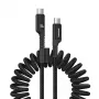Baseus Fish-Eye USB-C-auf-USB-C-Schnellladekabel 1 m 100 W Schwarz