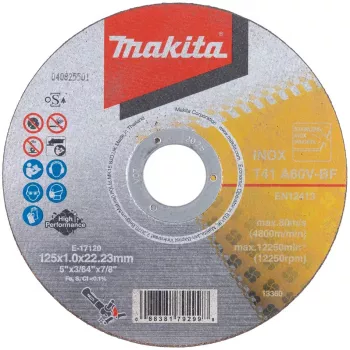 Makita E-17120-12 Trennscheibe gerade 125 mm 12 Stück (E-17120-12)