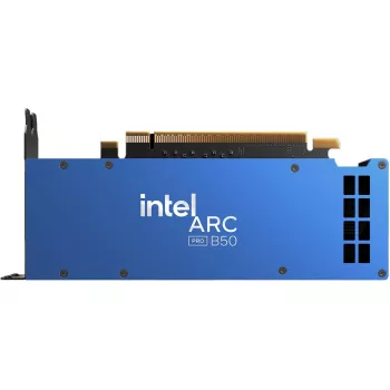 Grafikkarte INTEL Arc Pro B50 — 16 GB GDDR6, 128-Bit, PCIe 5.0, aktive Kühlung