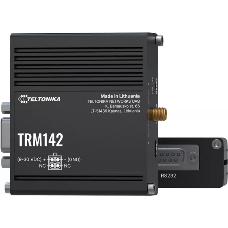 Industrielles 4G-Modem TELTONIKA TRM142 — LTE-Konnektivität, kompaktes Industriedesign