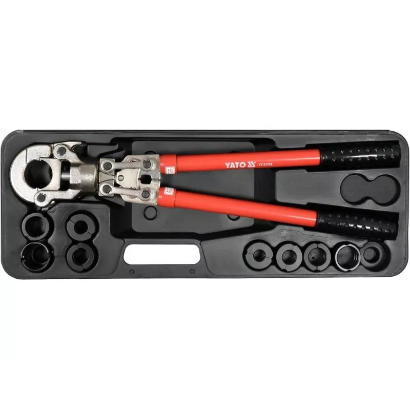 Yato PEX-AL-PEX Crimpzange manuelle Crimpzange mit 8 Backen Satz