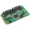 Delock Mini PCIe I/O PCIe Full Size 2 x SATA 6 Gb/s (95233)
