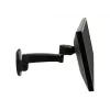 Ergotron 200 Series - Montagekit (Wandarm) - für Monitor - 1 Verlängerung - Stahl - Schwarz - Bildschirmgröße: bis 81,3 cm (bis 32 Zoll)