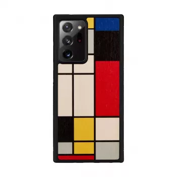 Handyhülle Man and Wood Galaxy Note 20 Ultra Wood Schwarz — hölzerne Schutzrückabdeckung