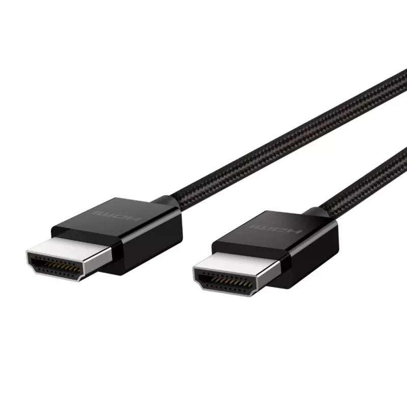 Belkin Ultra High Speed - HDMI-Kabel - HDMI (M) auf HDMI (M) - 2,0 m - Schwarz (AV10176BT2M-BLK)