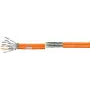 LogiLink Professional - Kabel auf Rolle - 100 m - 7,5 mm - SFTP, PiMF - Cat.7 Rohkabel - halogenfrei, robust, Duplex - orange