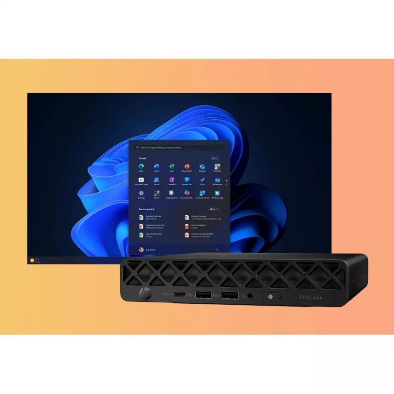 Computer HP PRODESK 4 MINI G1I U7-265T 4GB 500GB Integrierte Grafik Windows 10