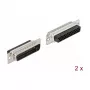 Kabelstecker DeLOCK 66714 D-Sub HD 44 Pin Schwarz Silber