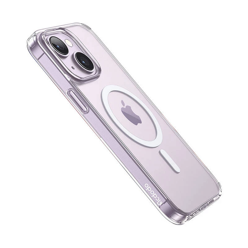 Magnetische Hülle McDodo für iPhone 15 Pro (klar)