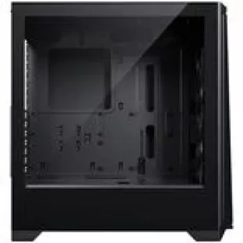 PHANTEKS Eclipse G370A PC-Gehäuse, Midi-Tower, SSI-EEB, RGB, gehärtetes Glas - inklusive 3x 120-mm-Lüfter, schwarz