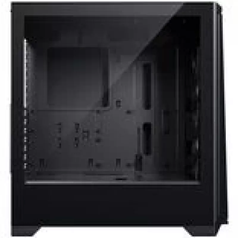 PHANTEKS Eclipse G370A PC-Gehäuse, Midi-Tower, SSI-EEB, RGB, gehärtetes Glas - inklusive 3x 120-mm-Lüfter, schwarz