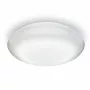 Deckenleuchte Steinel DL Vario Quattro PRO S — runde LED-Leuchte 14 W, weiß, 310×69 mm, integrierter Bewegungsmelder