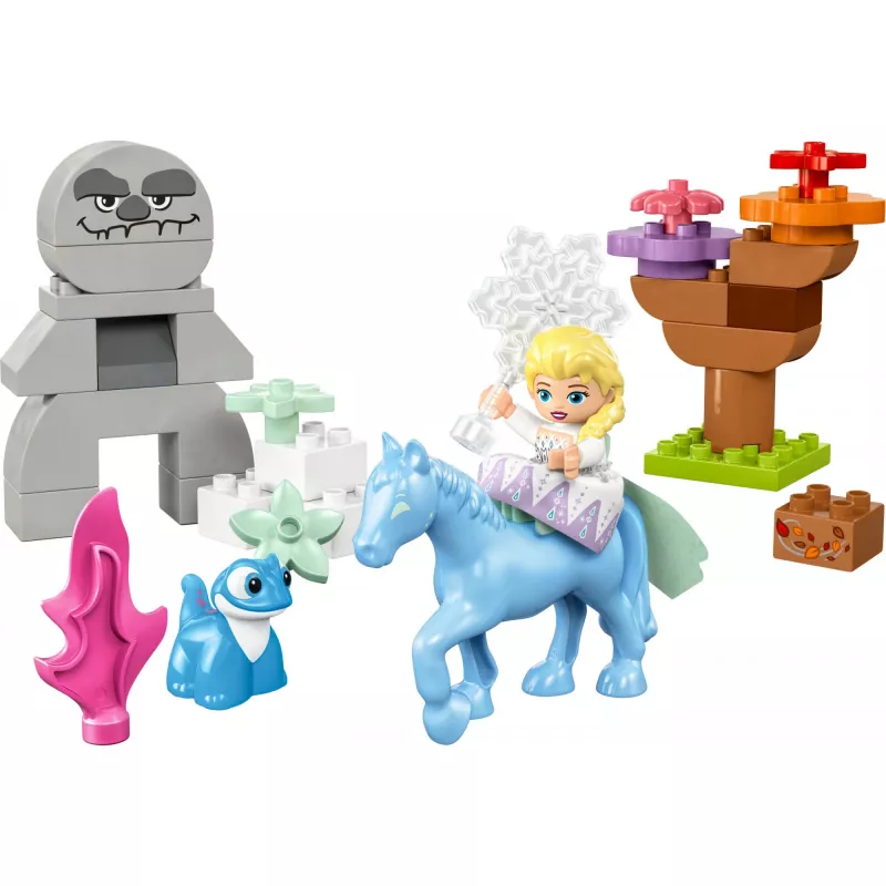 LEGO DUPLO Spielset 10418 — Disney Elsa und Bruni im verzauberten Wald, 31 Teile, 2+ Jahre