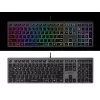 Kabelgebundene Tastatur A4Tech FSTYLER FX60H mit Neon-Hintergrundbeleuchtung