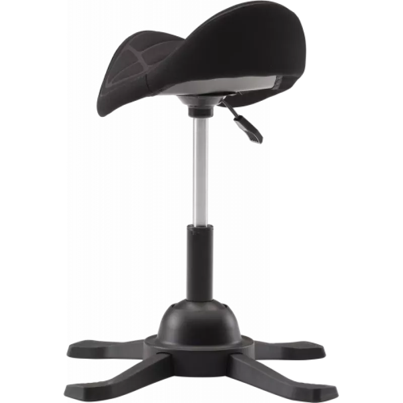 Ergonomischer Balancestuhl up up Toronto Schwarz Stoff mit längerer Gasfeder