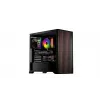 Computergehäuse KRUX Palum KRXD008 ATX Schwarz — 2x 3,5-Zoll-Schächte, 2x 2,5-Zoll-Schächte, 2x 120-mm-Lüfter, GPU bis zu 39,5 cm