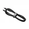 USB-C-auf-Lightning-Festkabel FIXED FIXDLS-CL12-BK 1,2 m flüssiges Silikon