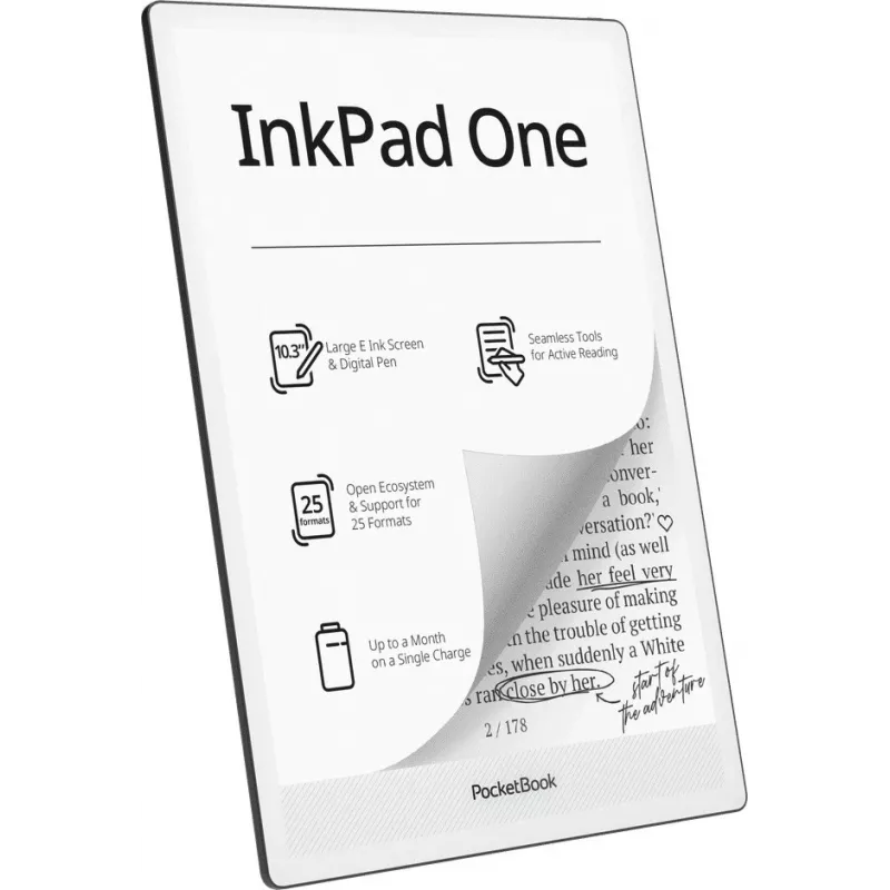 PocketBook InkPad One - Mattschwarz