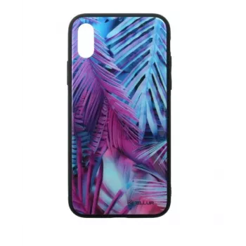 Schutzcoverglas mit Print Tellur für iPhone XS – gehärteter Displayschutz