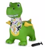 Hüpftier Jamara HoppyDoo Dino mit Flügeln grün mit Pumpe