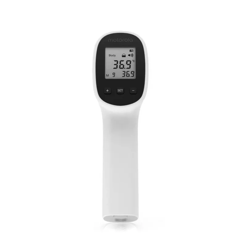 Motorola TE-93 Berührungsloses Stirnthermometer Weiß Stirn Tasten