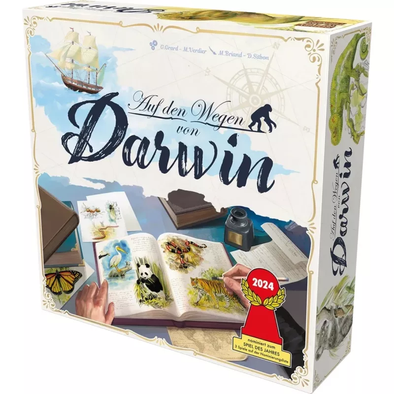 Auf den Spuren von Darwin, Brettspiel