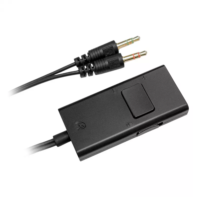 Headset QPAD QH-91 kabelgebunden, Kopfbügel, ohrumschließend, 15–25000 Hz, 2 m Kabel, schwarz