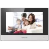 Video-Türsprechanlage Hikvision DS-KH6320-TE1, 7-Zoll kapazitiver Touchscreen, PoE, 1024×600, MicroSD bis zu 32 GB, Ethernet, Linux