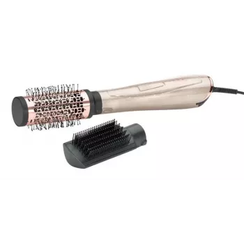 Glättbürste BABYLISS AS914PE — Warmbürste, 1000 W, 2,5 m Kabel, Ø 5 cm, 3 Heizstufen, Schwarz/Roségold