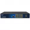 Managed 10-Port PoE Switch ALLNET ALL-SG8610PMJ mit 8 PoE+ Ports und 2 Uplink-Ports