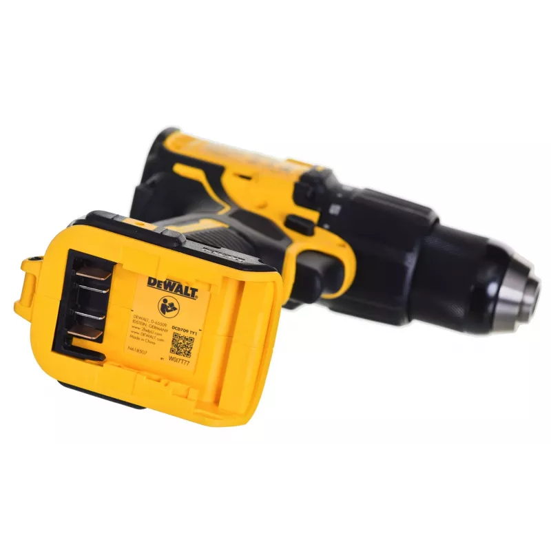Dewalt DCD709D2T Schlagschrauber mit Akku und Ladegerät