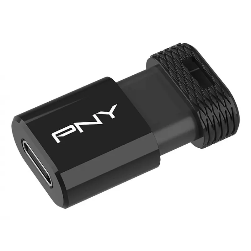 USB-Flash-Laufwerk PNY Elite-X 64 GB USB Type-C 3.2 Gen 1 (3.1 Gen 1) Schwarz