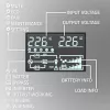 Qoltec 52284 USV unterbrechungsfreie Stromversorgung | 10kVA | 10000W | Leistungsfaktor 1,0 | LCD | EPO | USB | Online
