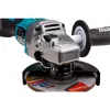 Akku-Winkelschleifer GA008GM201 XGT, 40Volt (Blau/schwarz, 2x Li-Ion XGT Akku 4,0Ah, MAKPAC Größe 4)
