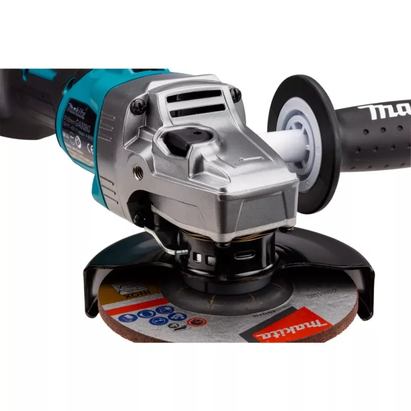 Akku-Winkelschleifer GA008GM201 XGT, 40Volt (Blau/schwarz, 2x Li-Ion XGT Akku 4,0Ah, MAKPAC Größe 4)