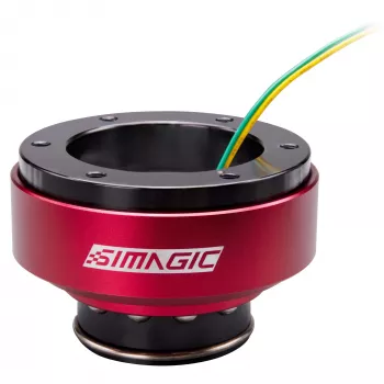 Simagic Quick Release QR70 HALF 70 mm — Schnellspann-Nabe für Lenkräder, 70 mm Lochkreis