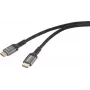 SpeaKa Professional HDMI-Verbindungskabel HDMI-A-Stecker - Stecker 2,00 m Schwarz SP-13125632 8K UHD (SP-13125632)