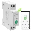 DIN-Schienen-WLAN-Relais QOLTEC 50881 — Netzumschaltrelais 63A für Elektroinstallationen