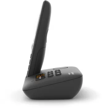 Gigaset A690A - Analog/DECT-Telefon - Schnurloses Mobilteil - Freisprecheinrichtung - 100 Einträge - Schwarz (S30852-H2830-B101)